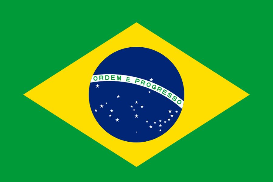 Vlag van Brazilie
