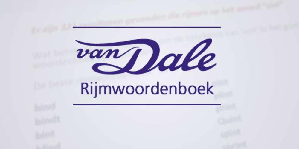 Top 10 online rijmwoordenboeken